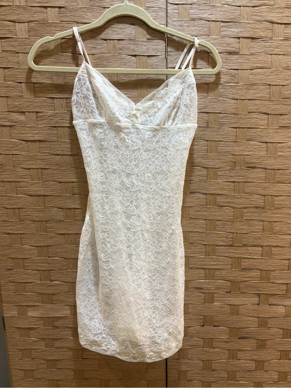 Vintage Victoria’s Secret Deadstock Lace Bodycon Chemise NWT size M